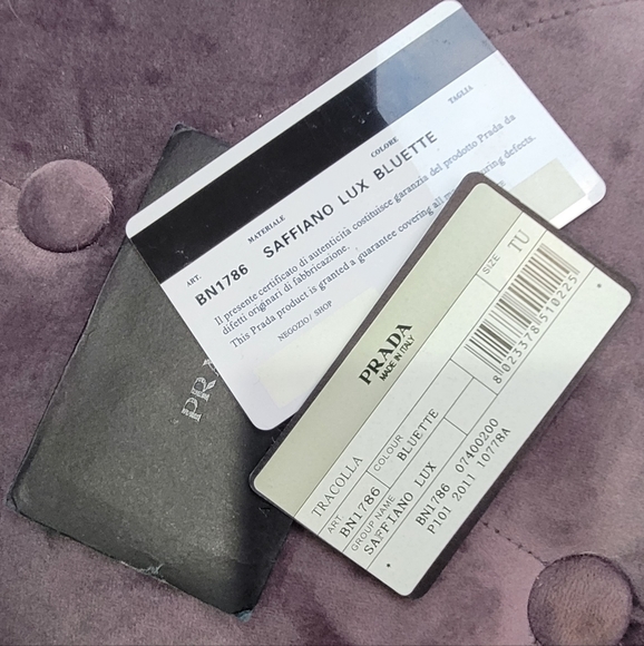 PRADA Saffiano Lux Bluette 2011 - Picture 6 of 10